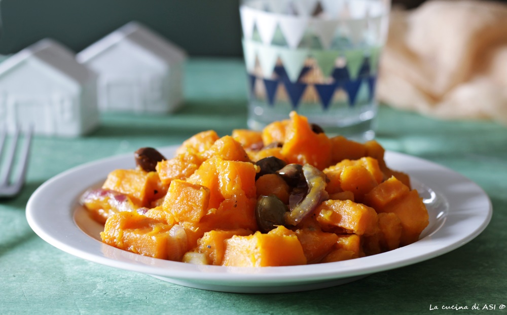 Patates douces assaisonnées à la poêle