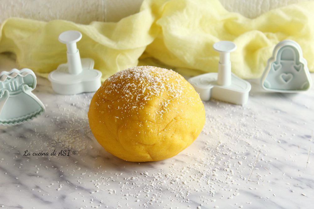 Pâte sablée à la noix de coco