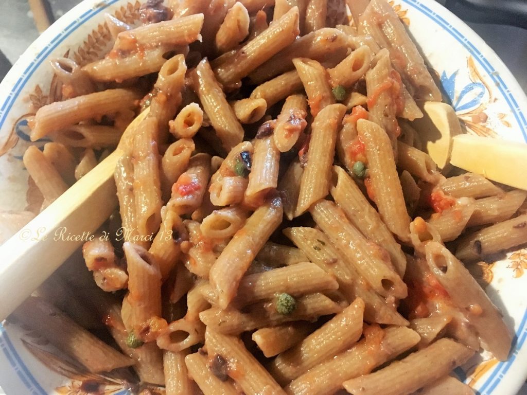 Pâtes à la Pantelleria