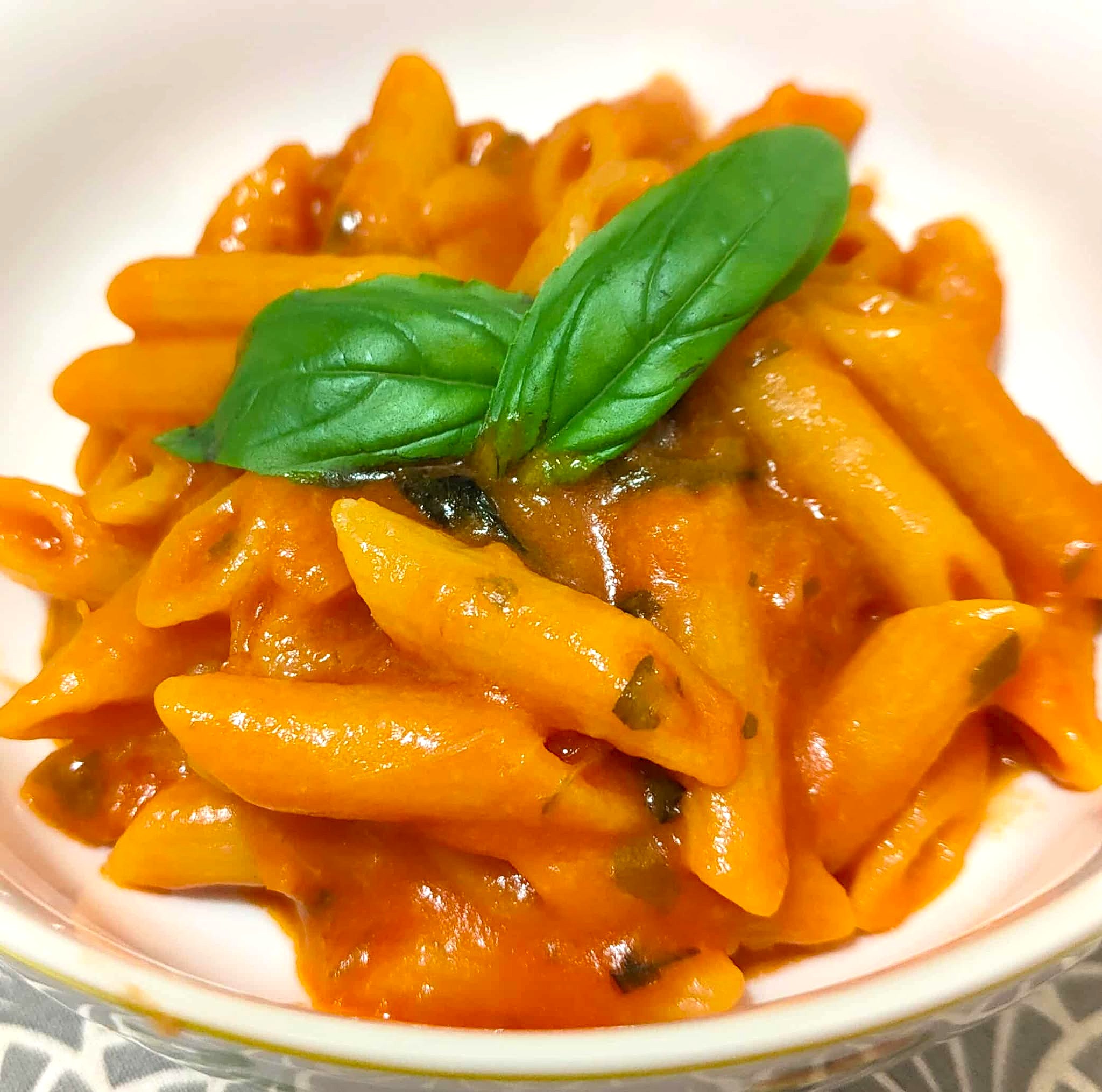PENNE TOMATE ET BASILIC avec le Monsieur Cuisine Smart