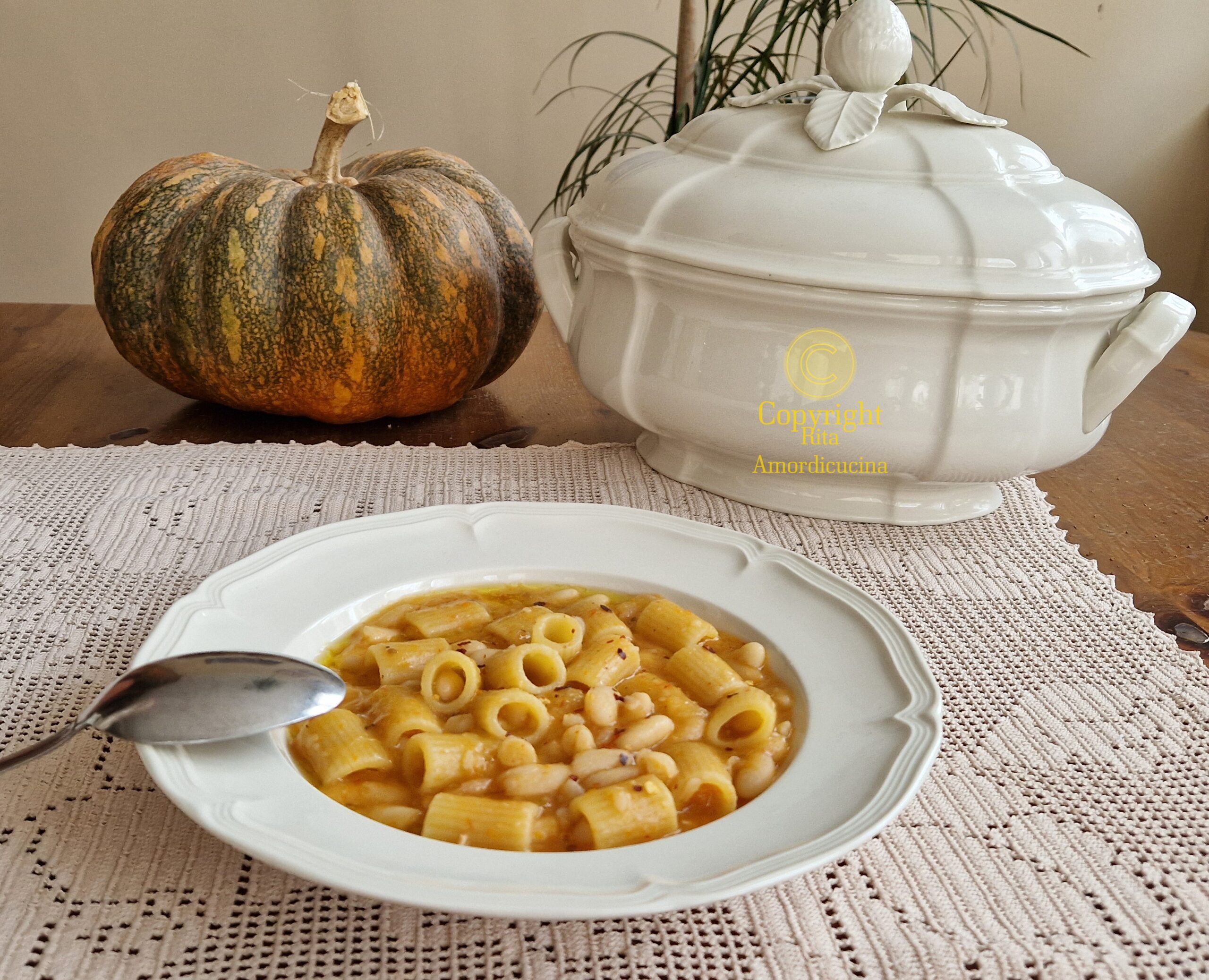 Haricots cannellini façon risotto avec des pâtes
