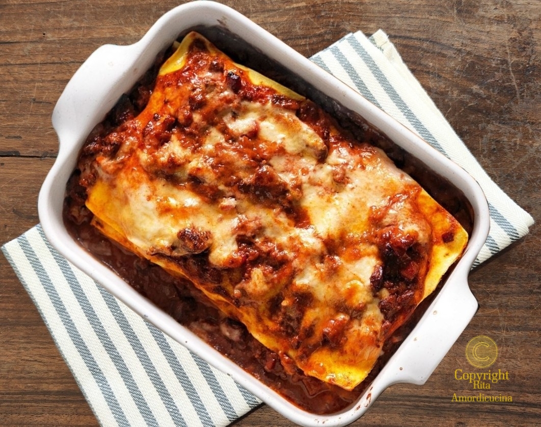 Gratin de lasagnes au poisson bleu