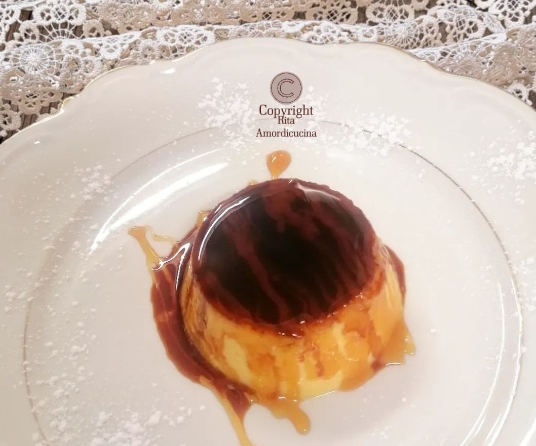 Crème Caramel sans œufs ni lait
