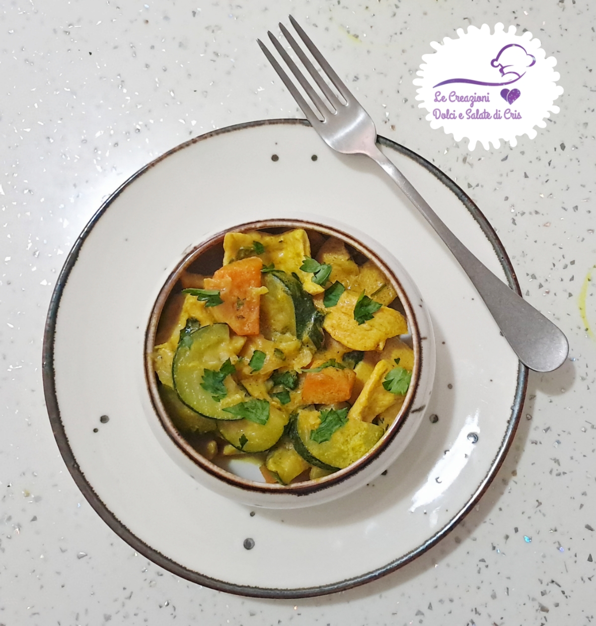 Poulet au Curry avec légumes