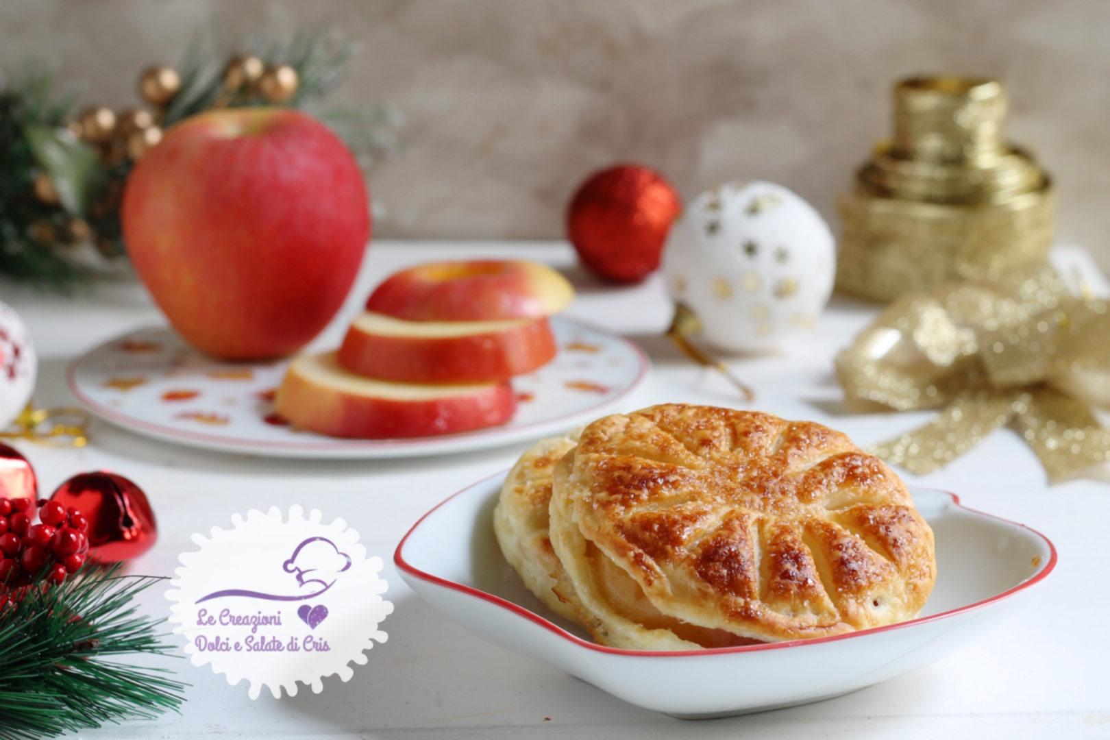 Pommes en pâte feuilletée