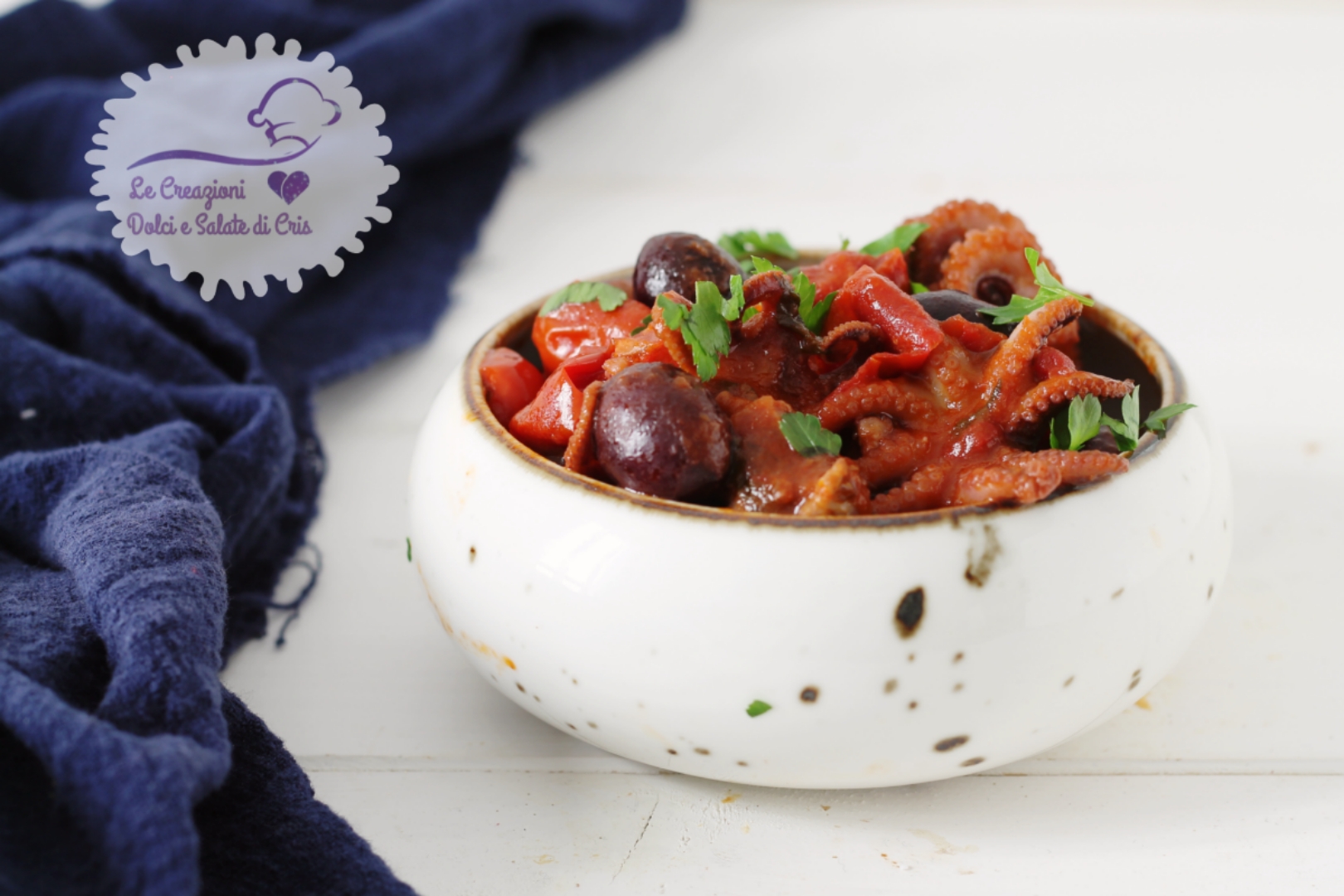 Petits poulpes à la luciana