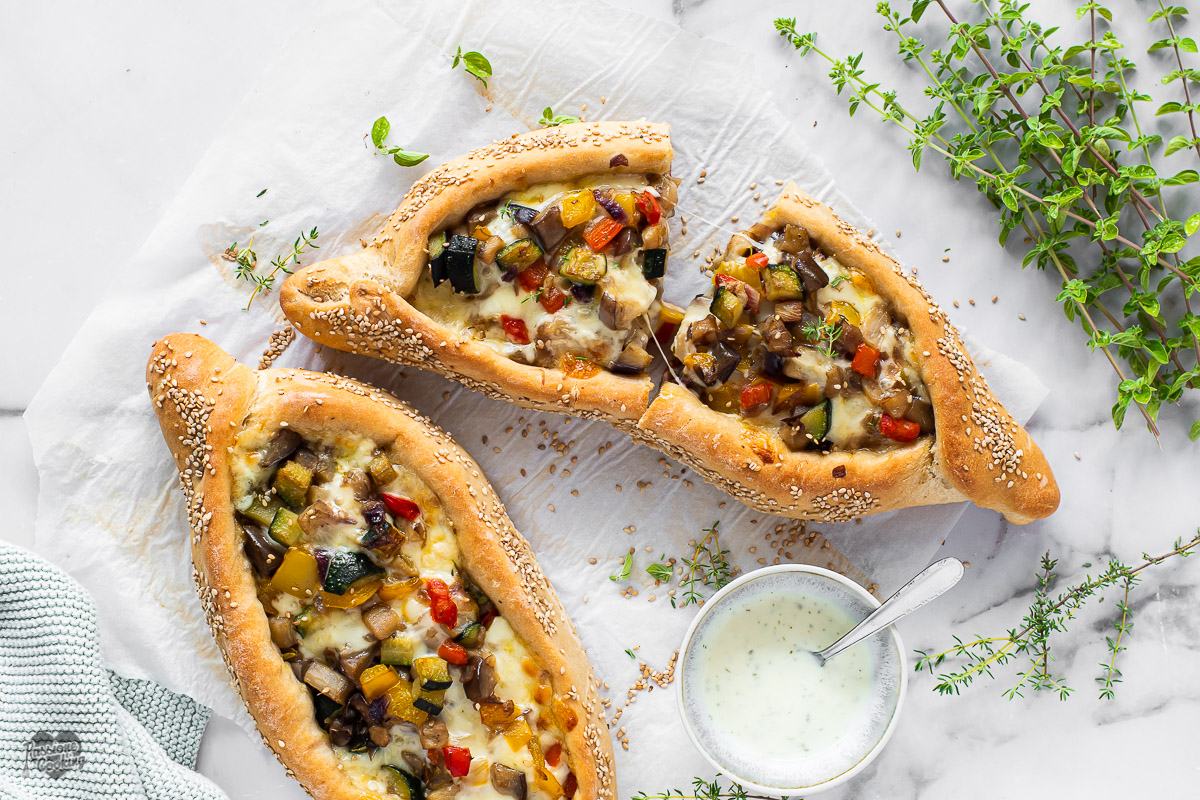 Pide aux légumes
