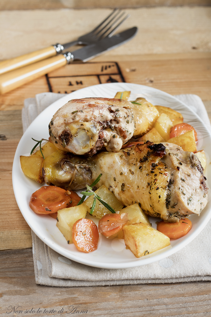 pilons de poulet rôti