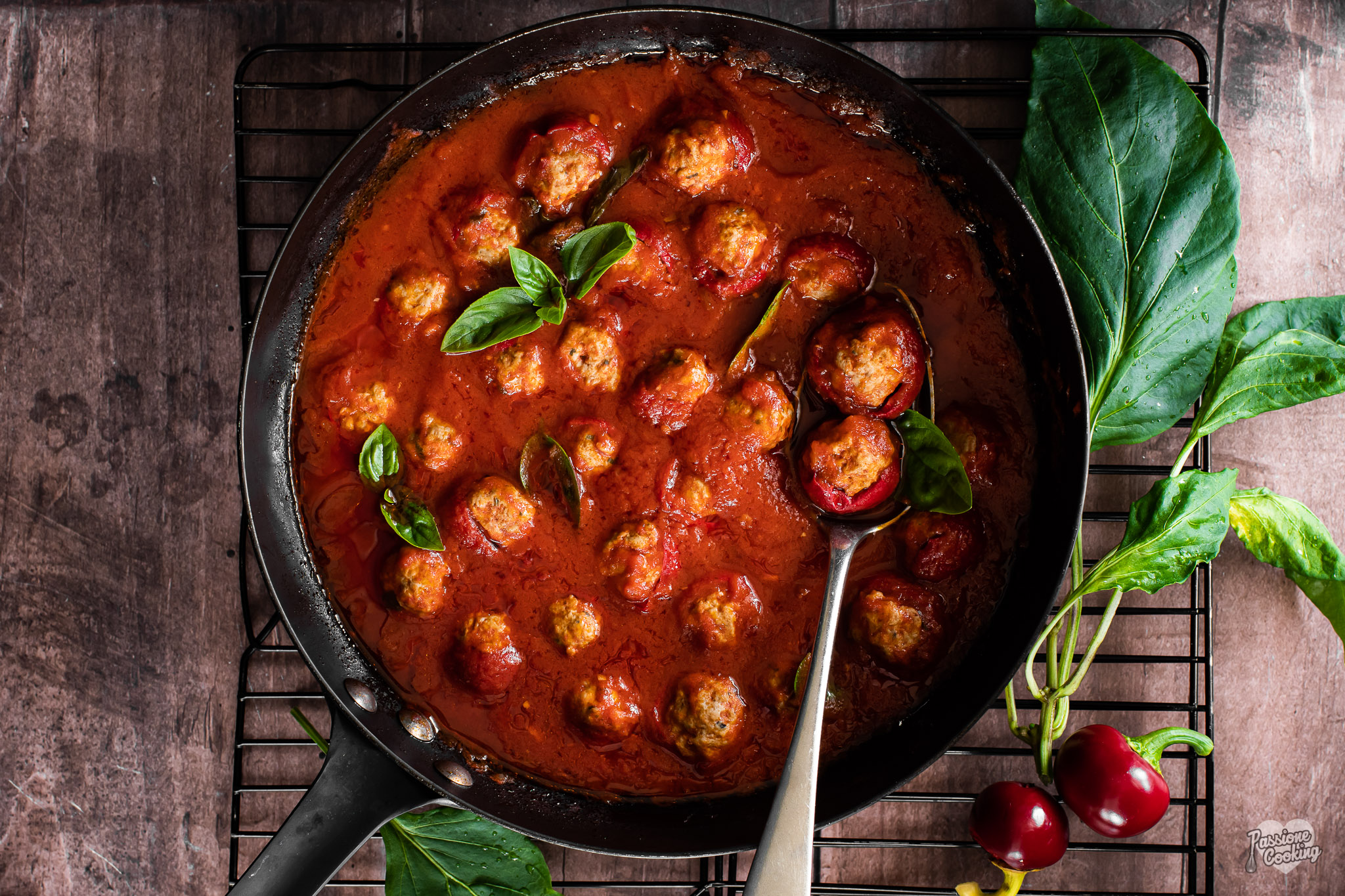 Piments farcis à la viande