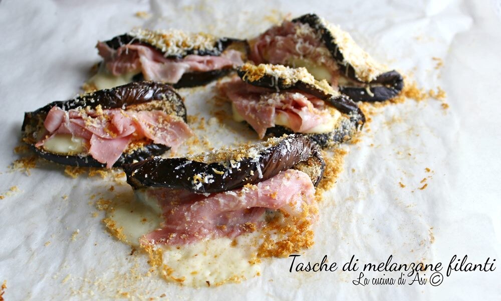 Poches d'aubergines fondantes