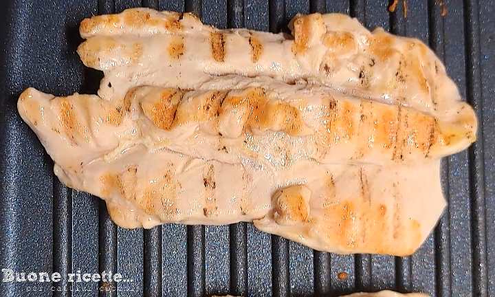 Poitrine de poulet grillée