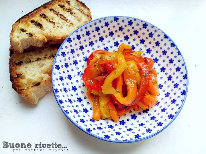 Poivrons à la poêle