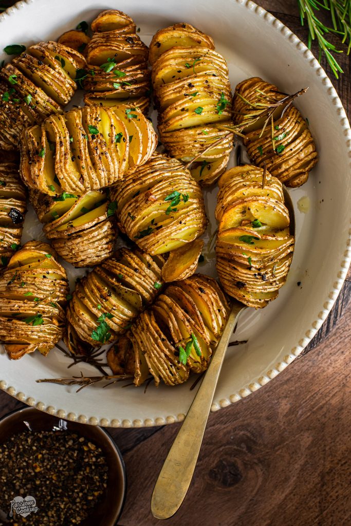 Pommes de terre Hasselback