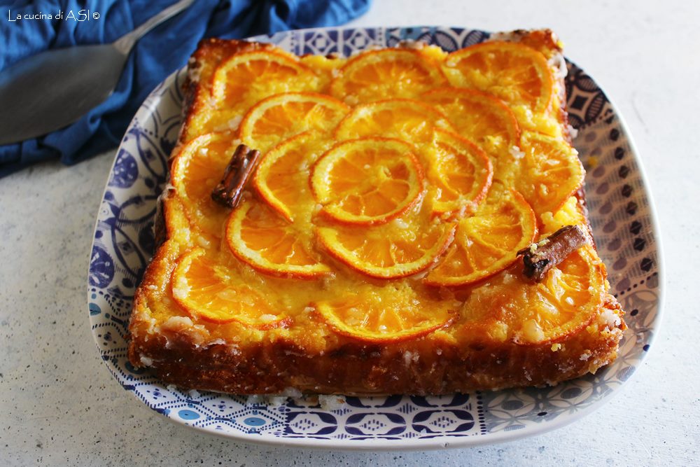 PORTOKALOPITA gâteau grec à l&rsquo;orange