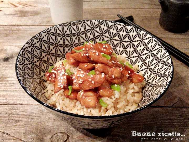 Bouchées de poulet au sésame