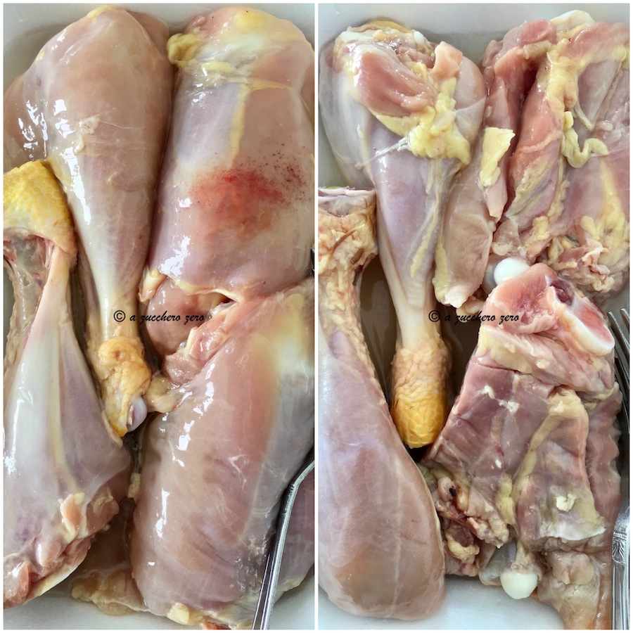 Poulet rôti au speck | léger sans peau