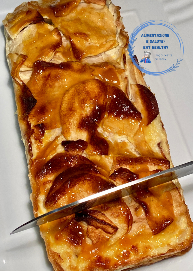 Gâteau léger aux pommes sans farine