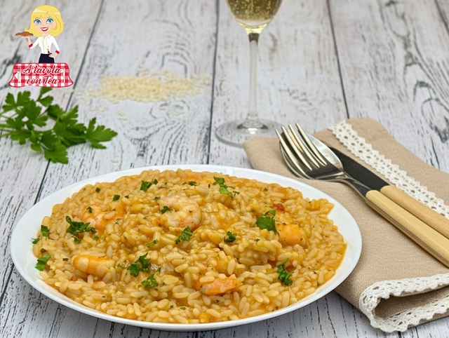 RISOTTO CHAMPAGNE ET CREVETTES