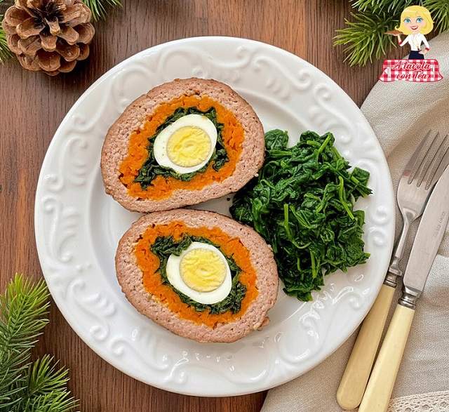 RÔTI DE VIANDE FARCI POUR NOËL