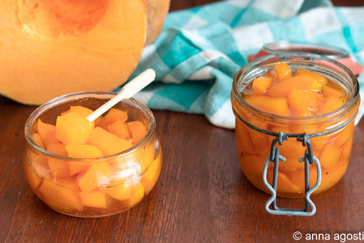 Recette de citrouille confite