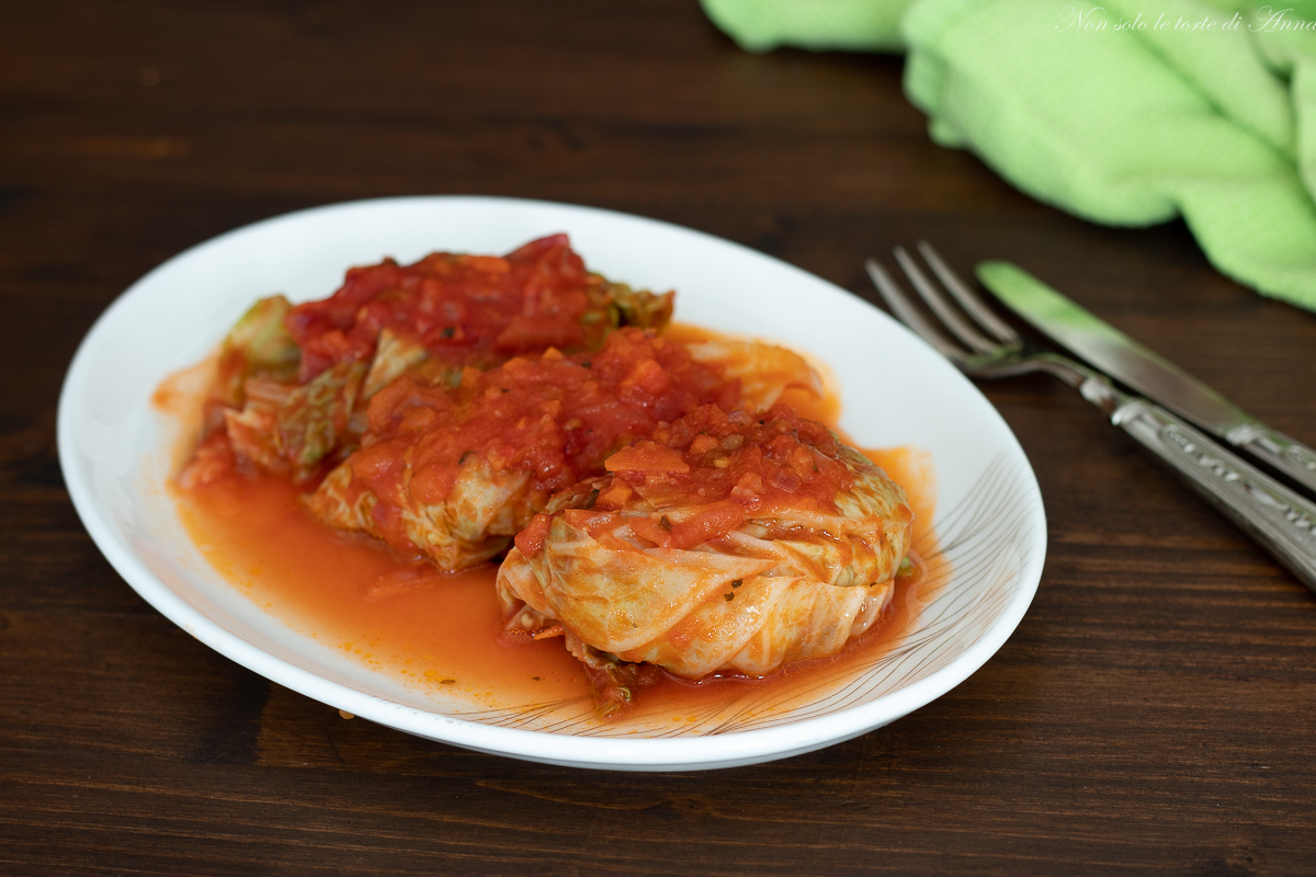 Roulades de chou dans la sauce