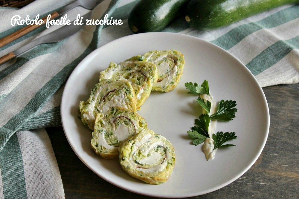 Roulé facile aux courgettes