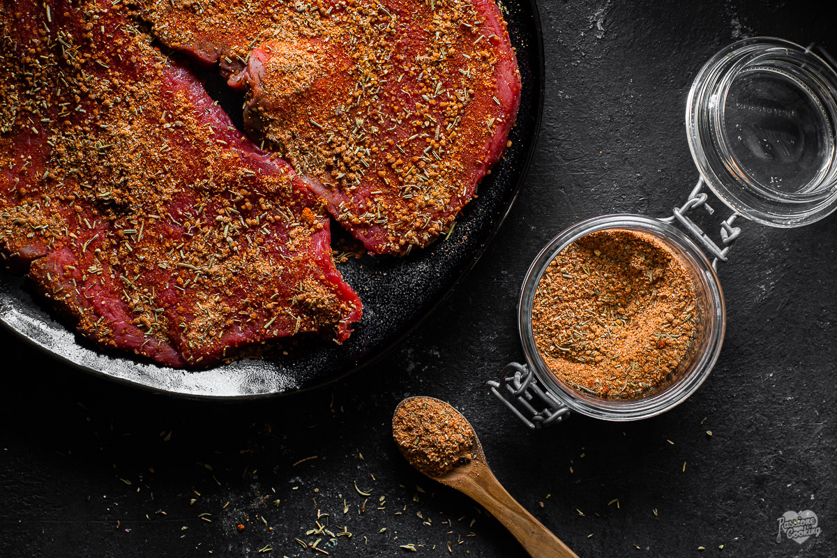 Rub fait maison pour mariner la viande