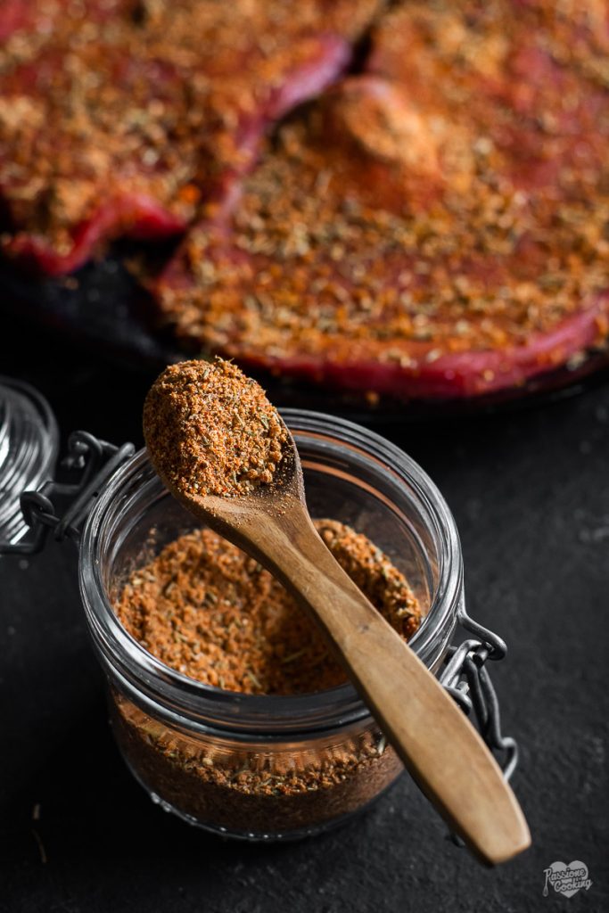 Rub fait maison pour mariner la viande