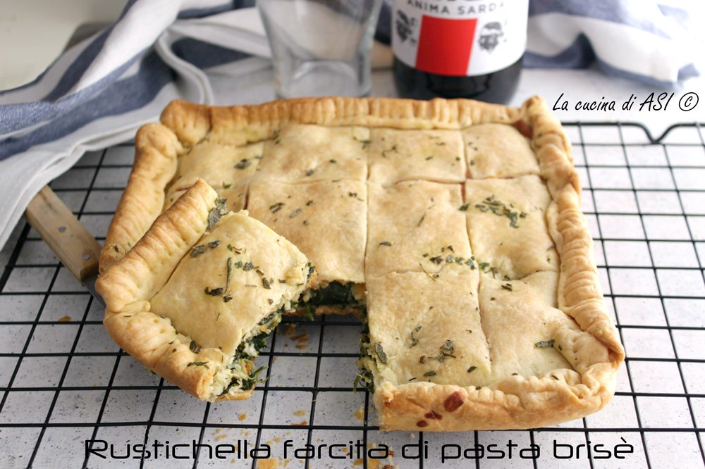 Rustichella farcie de pâte brisée