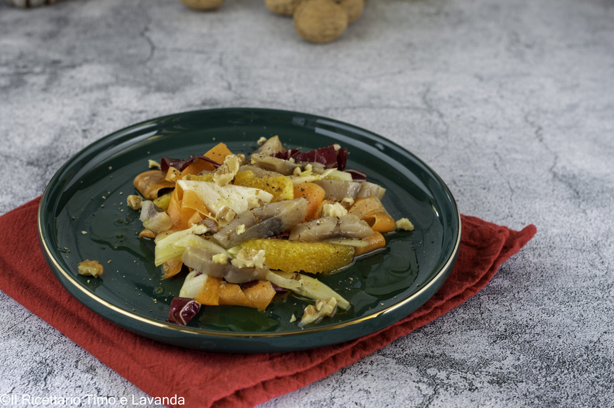 Salade de hareng fumé