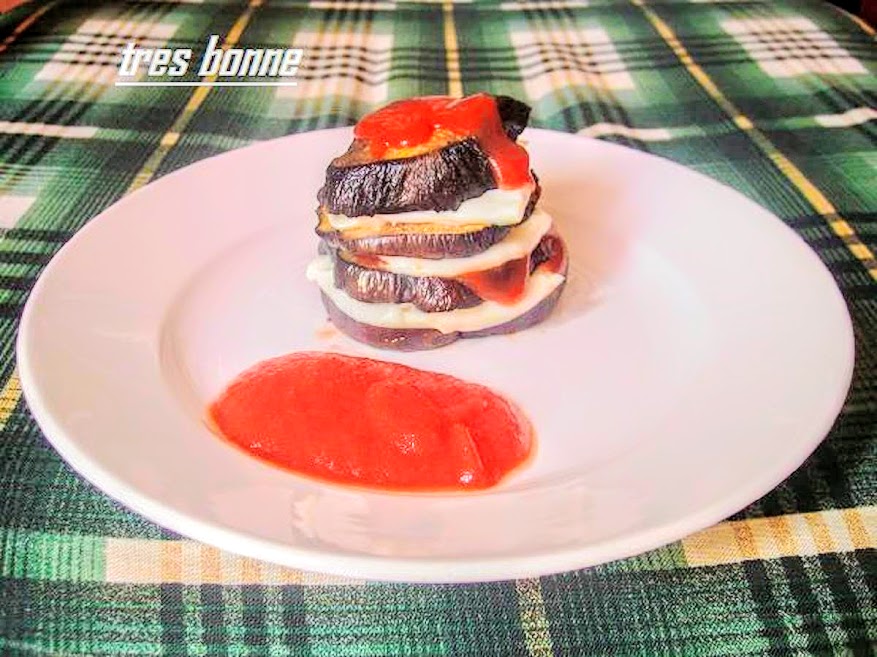 TOURS D'AUBERGINES AU KETCHUP
