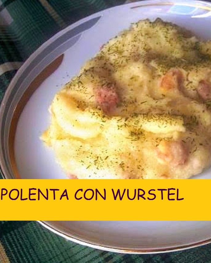 polenta avec saucisses