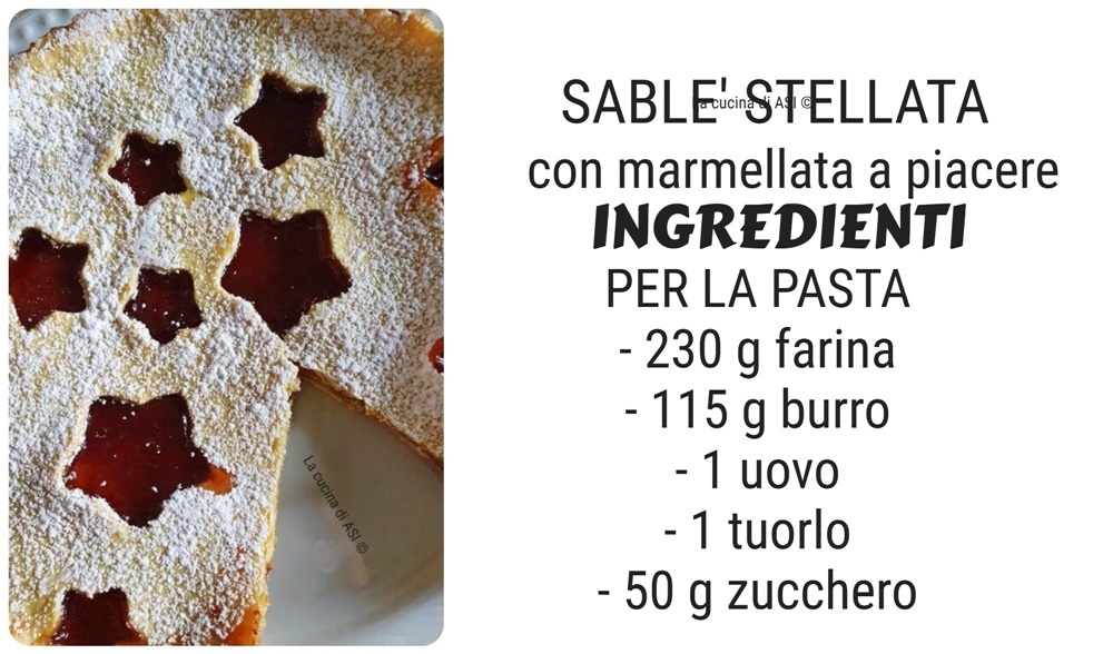 SABLÉ ÉTOILÉE avec confiture