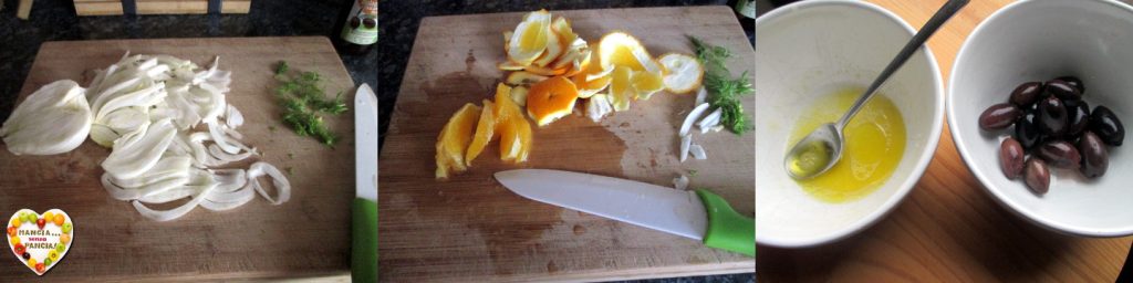 Salade de fenouil, oranges et olives noires, Mangia senza Pancia