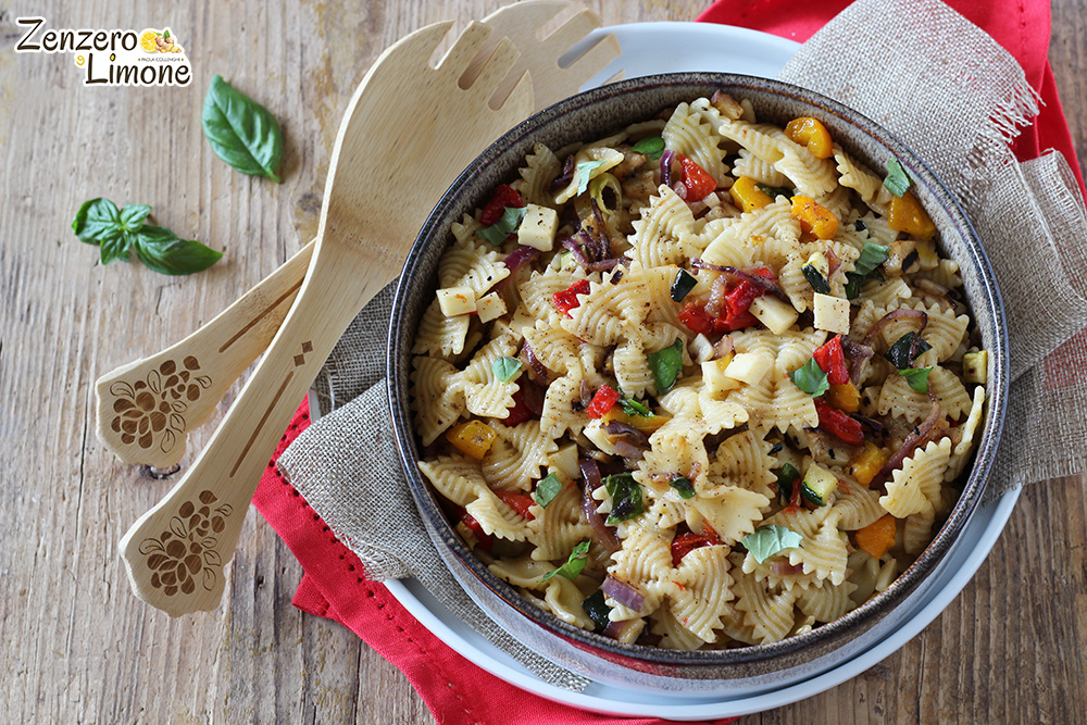 Salade de pâtes aux légumes