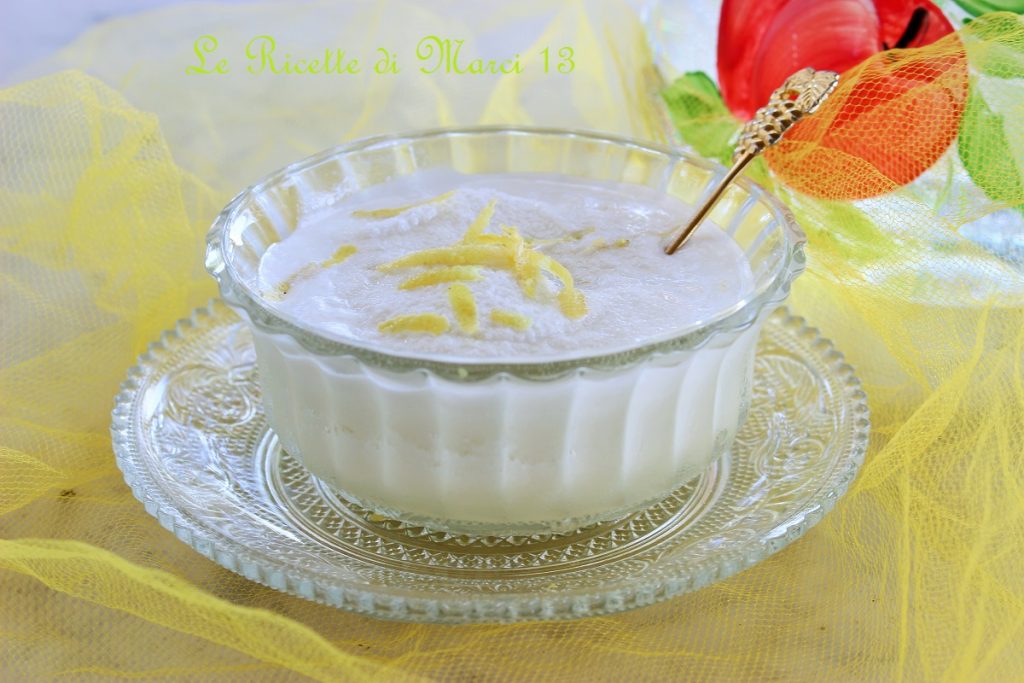 Sorbet crémeux au citron