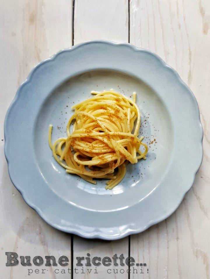 Spaghetti avec poutargue