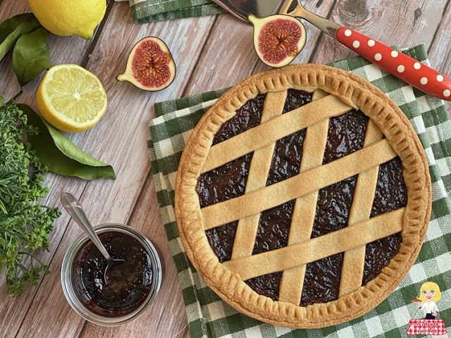 TARTE À LA CONFITURE DE FIGUES