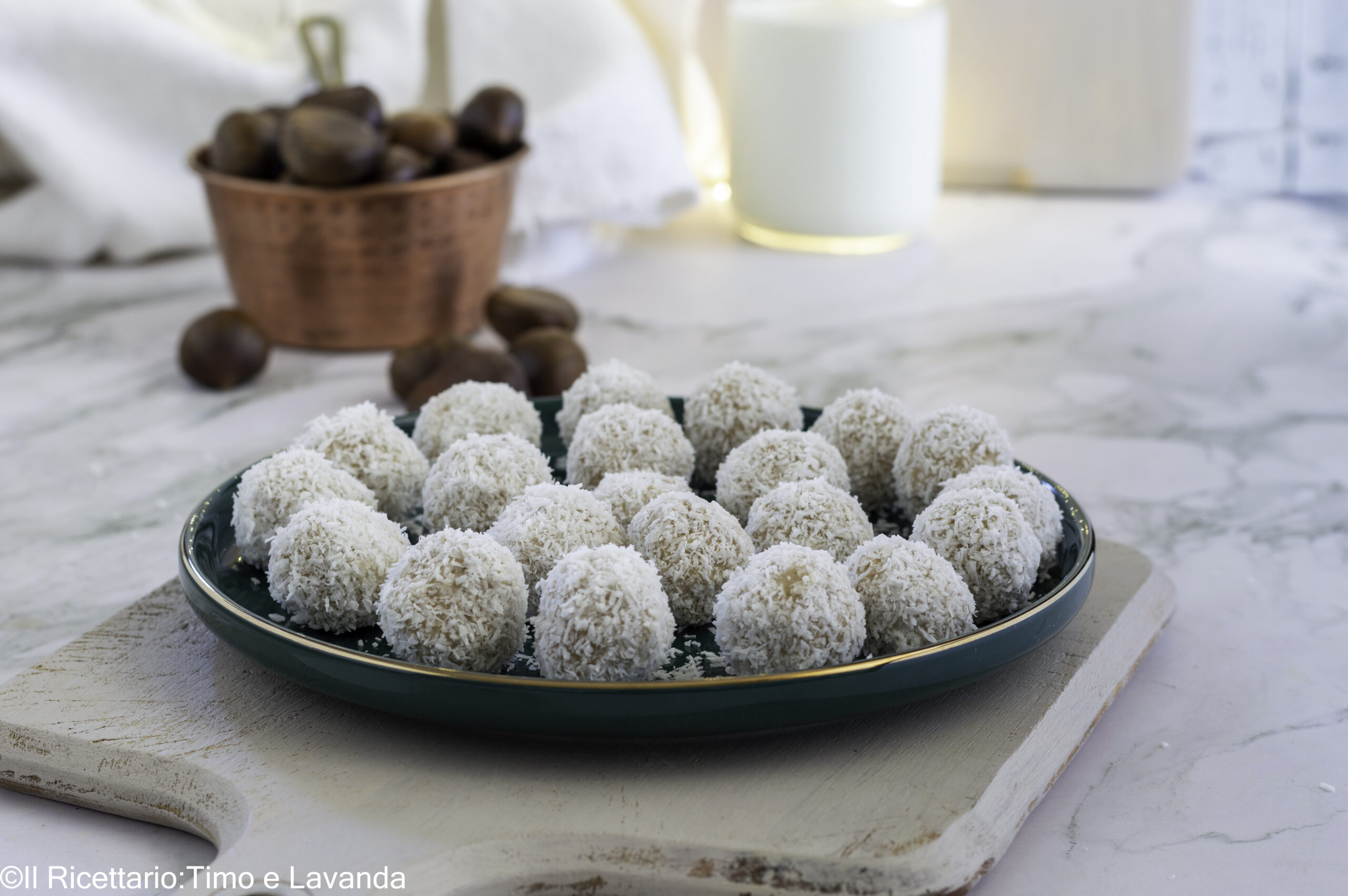Truffes aux châtaignes
