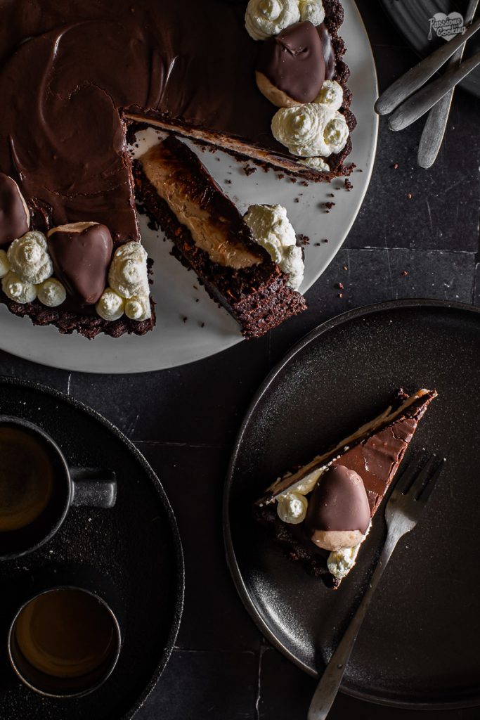 Tarte aux châtaignes et au chocolat