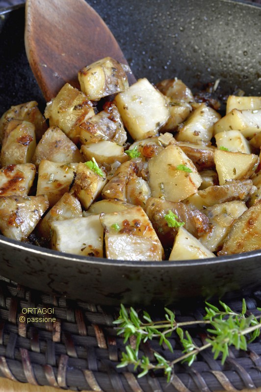Topinambours sautés - Ortaggi che passione par Sara