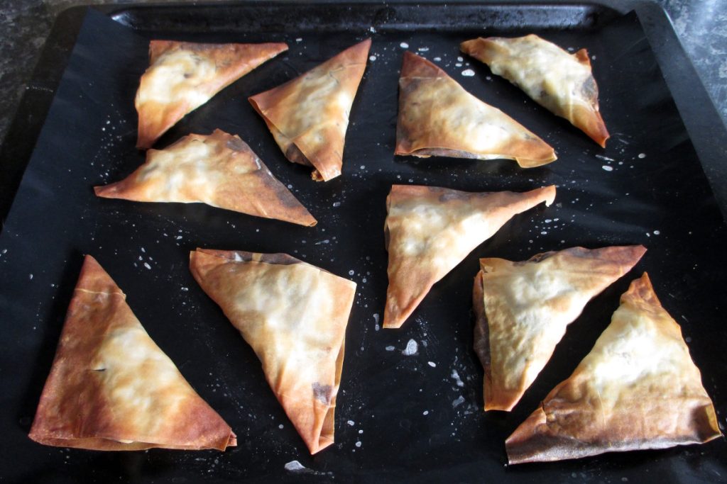 Triangles banane et chocolat, Mange sans Ventre