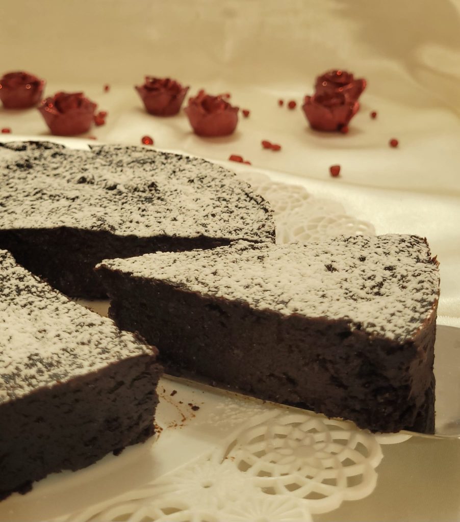 Gâteau aux Pommes, Cacao et Amaretti