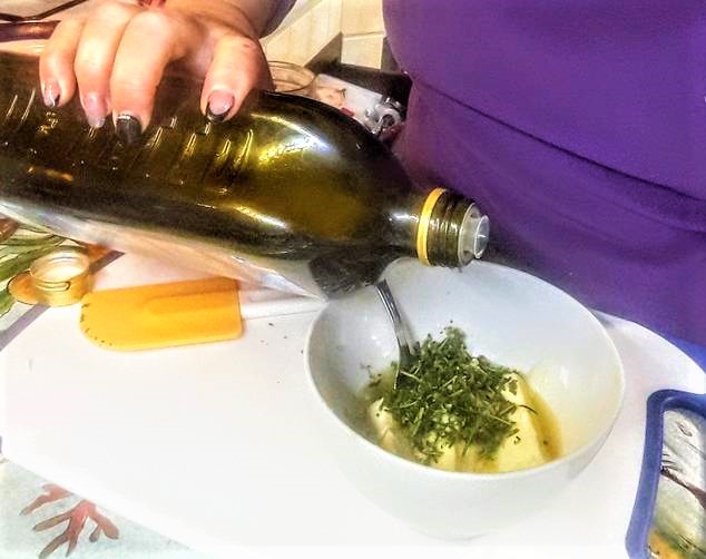 huile beurre herbes aromatiques