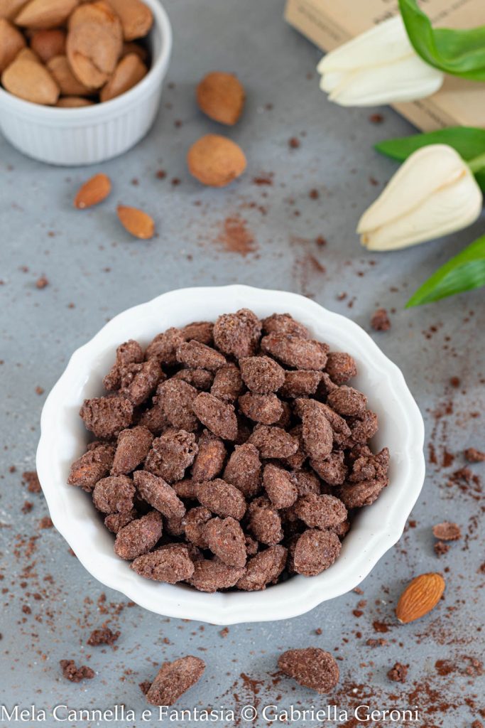 amandes enrobées de cacao