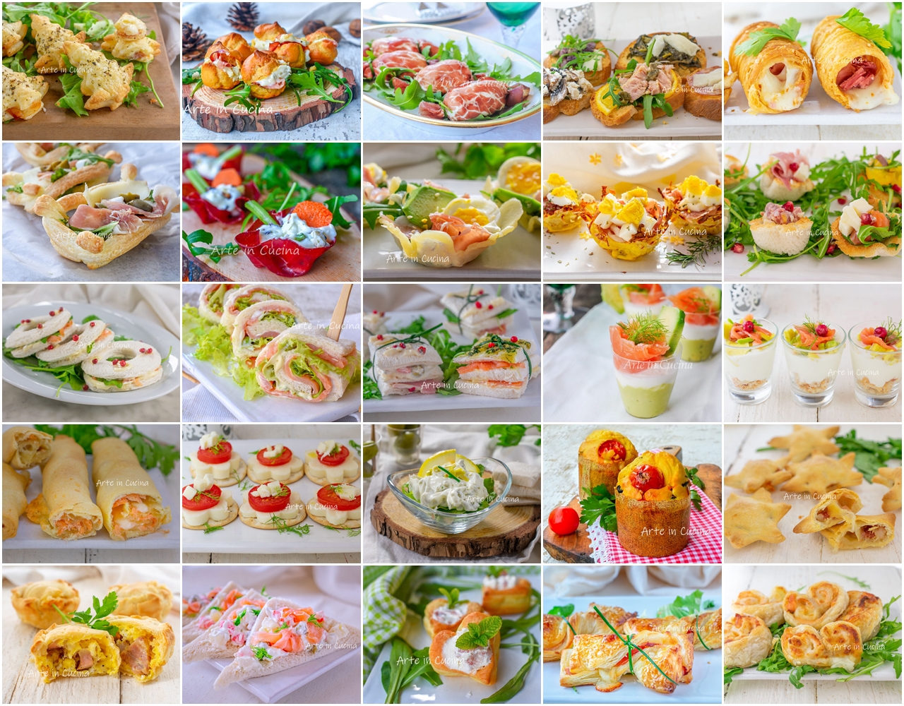 Apéritifs de Noël gourmands