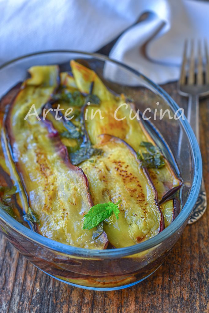 Aubergines à la scapece recette napolitaine