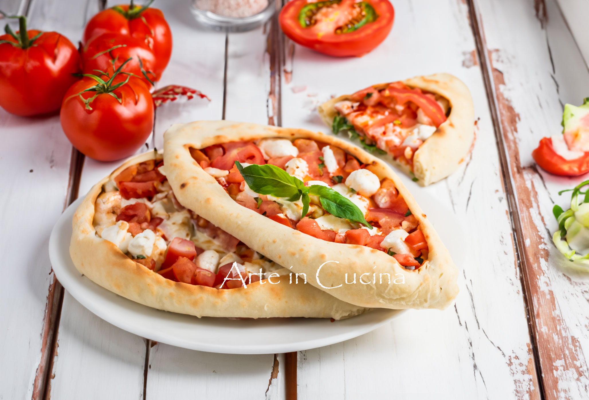 Barquettes de Pizza Caprese