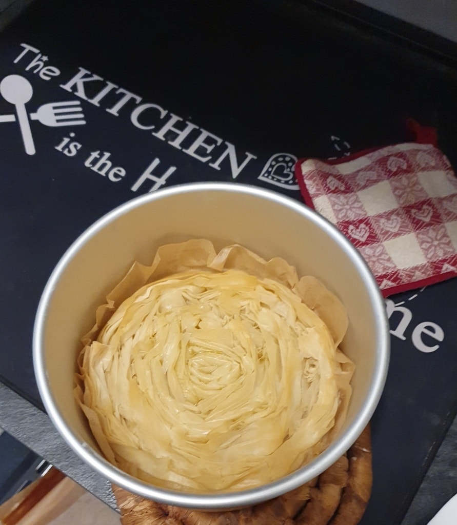 base de la soufra après la première cuisson