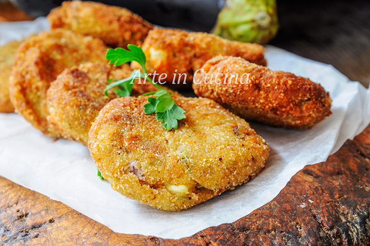 Beignets d'aubergines au four de maman rapides